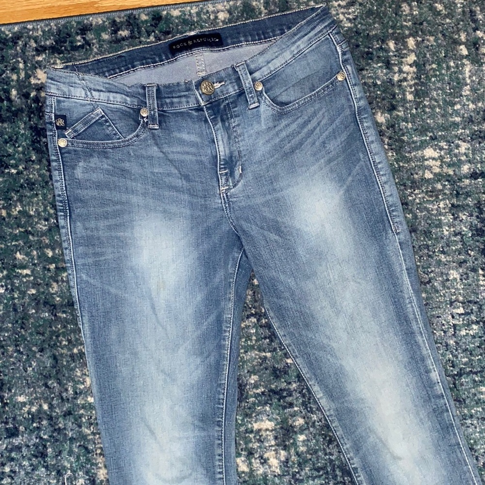 Worn once ROCK&REPUBLIC Women’s jeans